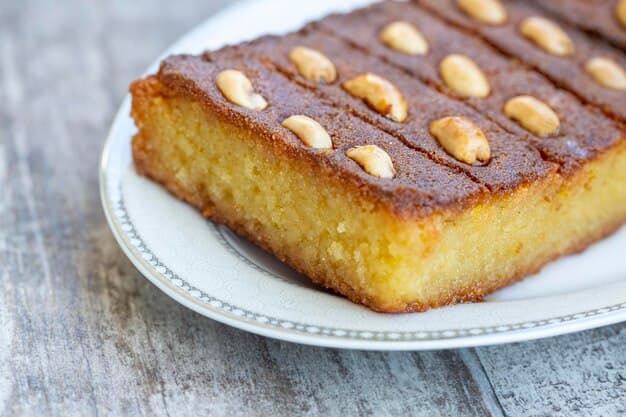 Şambali (Semolina Almond Cake)